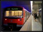 Tw 710 f�hrt als U3 nach Maxfeld. Aufgenommen im U-Bahnhof ...