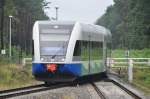 Świnoujście/Swinem�nde, 30.08.2010, ein Zug ...  Reinhard Zabel 05.09.2010