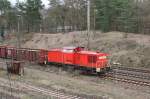 298 309 schiebt Schadwagen ...  Maik Gentzmer 29.03.2010