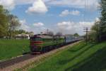 2M62U - 0285 mit D 141L in Esupil (01.05.2008)