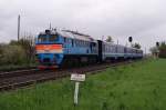 DPL1 - 002 mit dem 841 in Widiniv (03.05.2008)