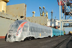 HRCS2-001 Unloading from the ship in Odessa sea port