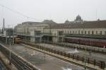 berblick ber den Bahnhof Gyr.