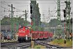 0469 110-8 mit leeren Autotransportwagen in Györ. (14.06.2018)