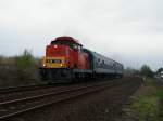 MV-Trakci 478 032 mit einem Sonderzug beim Hatvan, am 14. 04. 2012. 