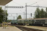 Komplex Rail 618.629 mit dem R 19784 nach Tapolca, am 13.08.2022 in Baltonfüred. 