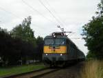 MV-Trakci V43 1234 zwischen Fonydliget und Fonyd mit einem Schnellzug aus Budapest-Dli nach Keszthely und Nagykanizsa, am 25. 06. 2010. 