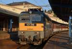 431 015 H-START vor Abfahrt mit Fernzug R 721 „Bojnice“ (Stadt Weinitz) Bratislava hl.