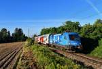 470 002 mit einem REX am 12.08.2018 bei Großwiesendorf.