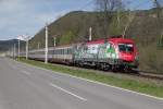 470-005 mit EN234 bei Gloggnitz am 16.04.2015