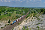 470 009 mit einem IC am 02.07.2016 bei Szár. 