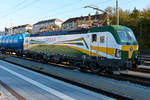 GYSEV 471 502 wartet am 15.10.2017 in Passau Hbf auf die Weiterfahrt