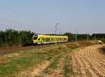 Der 415 509  als R nach Sopron am 01.09.2015 unterwegs bei Kópháza.