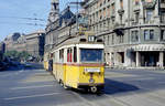 Budapest BKV SL 6 (Tw UV5 3819) am 31. August 1969. - Scan eines Farbnegativs. Film: Kodak Kodacolor X.