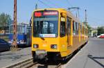 Tw1536 (ex.Hannover) steht als Fahrschulwagen in der Endstelle Mexikoi ut.(06.08.2013)