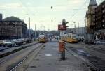 Budapest BKV SL 47 Engels Tr am 20. Oktober 1979.