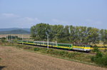 GySEV 430 334 fährt als R 9154 von Sopron nach Szombathely.
