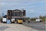 Altes Freighthouse der ehemaligen Lackawanna Eisenbahngesllschaft in Utica/NY. (12.10.2017)