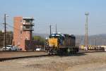 5.10.2013 Cumberland, MD. CSX 2431 und Rangierstellwerk