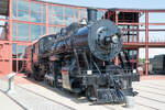 Illinois Central #790 am 06.08.2022 in der Steamtown National Historic Site in Scranton, PA.