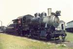 Pennsylvania Railroad 0-4-0 Switcher # 94 steht 3/11/1989 im Railroad Museum of Pennsylvania.