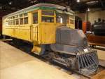Sogenannter  Railbus  der Lewisburg, Milton & Watsontown, auf Mack-Basis, im Railroad Museum Strasburg, PA (02.06.09) 