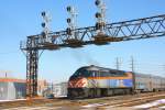 METRA 413 (MP36) , Franklin Park, Chicago - 08/03/13