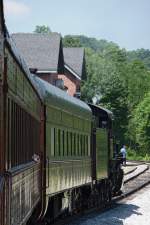 Und wieder vorwrts, endlich in den Bahnhof (Chattanooga, 30.5.09)...