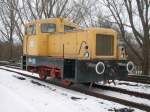 v-22-dr-br-102 V 22 der Firma Kley's Bau in Bad Langensalza Ost.Aufgenommen am 4.2.2010