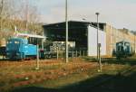 Zwei Loks der ehem. ...  Ronny Br�hl 26.10.2010