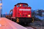 v-60-der-dr---br-105-106---br-345-346 345 107 am 23.01.10 im Bahnhof Rosenheim
