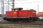 WFL Lok 14 am 31.3.10 im Rbh Alte S�derelb Hamburg ...