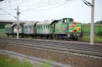 DP 20 (345 218-2) der Westf�lische Almetalbahn GmbH mit alten ...