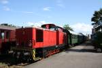 Lok 2 der Angelner Dampfbahn am 13.07.09 in Kappeln.  ...