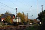 106 007 der ITL ...  Felix H�hne 29.10.2011