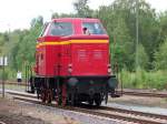 V 65 beim umsetzen in Munster (24.07.10)  ...