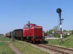 Lok 12 (ehemalige DL1 der Wittlager Kreisbahn) der Stichting Stadskanaal ...