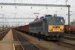 V63 024 im Bahnhof Kiskunhalas mit einem G�terzug nach Richtung ...