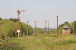Der alte Bahnhof von ...  Dieter Schumacher 26.04.2011