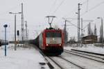 185-CL 005 von Veolia durchfährt mit einem Kesselzug Röblingen am ... 185-CL 005 von Veolia durchfährt mit einem Kesselzug Röblingen am ...