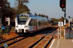 Ein Gelenktriebwagen von Veolia ...  Andreas Strobel 27.12.2011