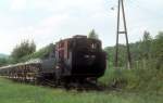 verschiedene 490 056  Steinbruchbahn  Szob  30.06.79