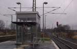 Viersen Blick vom Bahnsteig ...  Andreas Strobel 22.01.2012