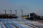 223 065 mit ALX ...  Tobias Schuminetz, Hirschau 21.12.2009