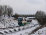 Vt 02 als VBG 81922 von Schwandorf nach Hof Hbf ...