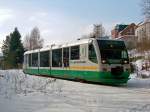 654 042 (VT42) als VBG83119 in Klingenthal, 7.2.010.  ...