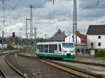 VT 45 der Vogtlandbahn GmbH f�hrt als RB von Neuenmarkt-Wirsberg ...