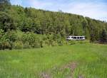 Vogtlandbahn VBG83146 in Zwota, 6.6.010.