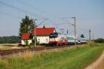 183 001 mit ALX am 03.07.2010 bei Niedertraubling  ...