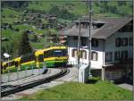 Ein Zug der Wengeralpbahn ...  Thomas Schmidt 03.07.2011